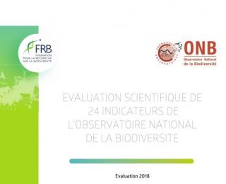 Evaluation 2018 des indicateurs de l'ONB