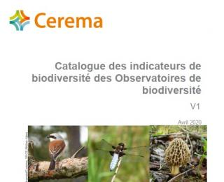 Catalogue des indicateurs de la biodiversité des Observatoires de la biodiversité 
