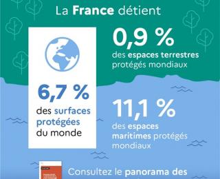 Infographie espaces protégés